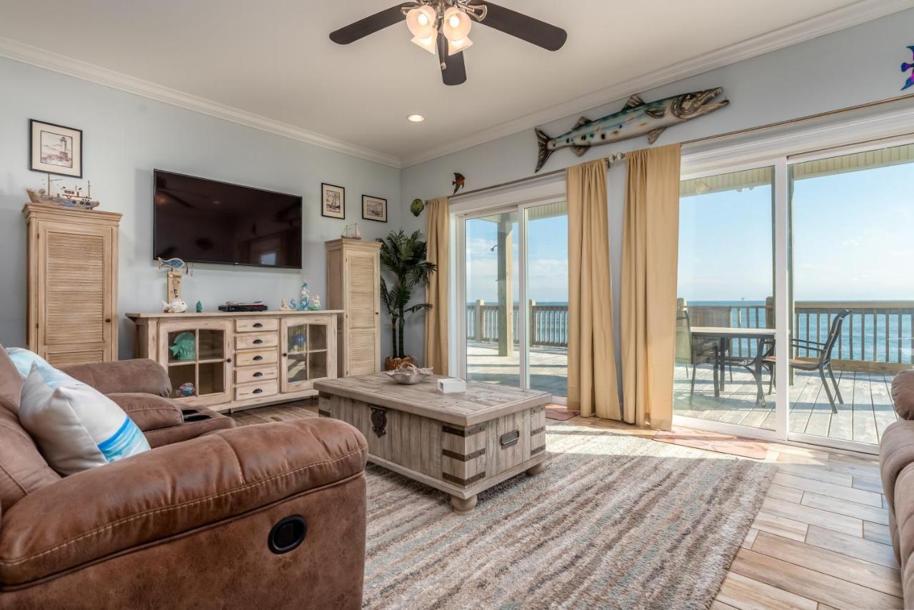 Awake On The Gulf - Gulf Front! Gaze Up At The Stars From Your Large Deck While Listening To The Waves Crash, Home Dauphin Island Exterior photo